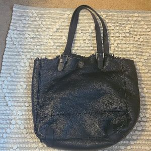 Navy Sherling Tory Burch Tote